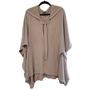 Errant Pale Lavender Hooded Cape / Poncho Oversized Size 1